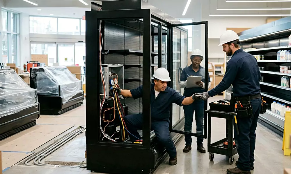 Commercial Refrigeration Installation in Milford, MA