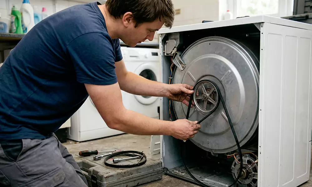 Dryer Belt Replacement in Milford, MA