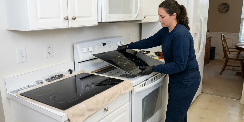 Glass Stove Top Replacement in Milford, MA