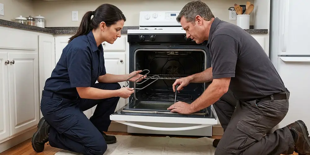 Oven Heating Element Replacement in Milford, MA