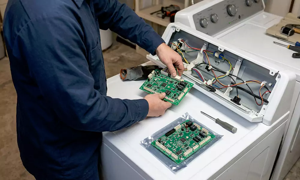 Washer Control Board Replacement in Milford, MA