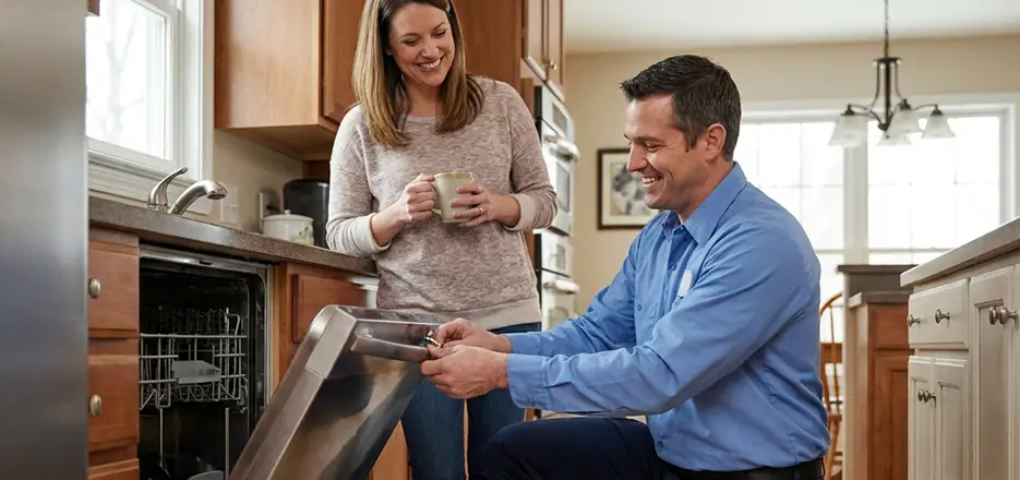 Dishwasher Latch Handle Replacement in Milford