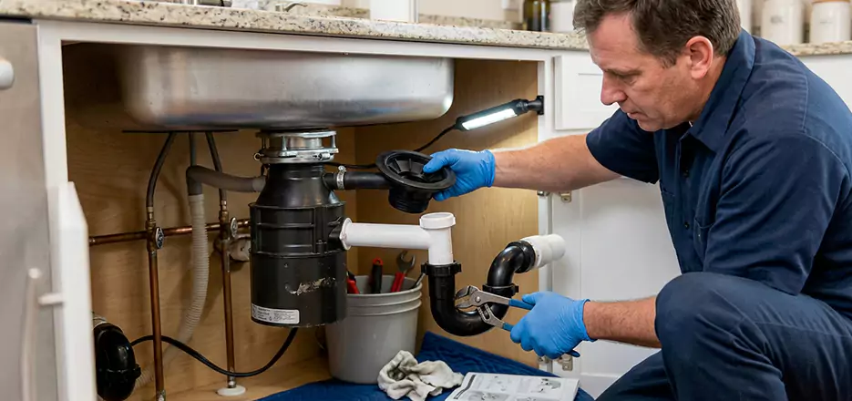 Garbage Disposal Splash Guard and Trap Installation in Milford