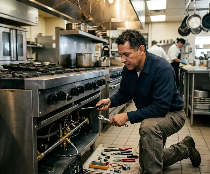 Certified Commercial Stove Service: Your Trusted Commercial Kitchen Stove Repair Crew in Milford, MA