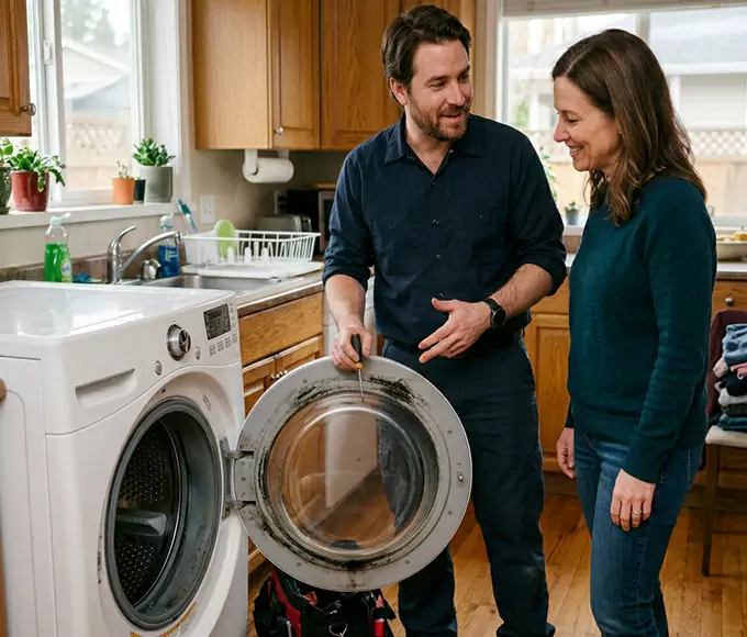 Why Milford, MA Homeowners Choose Milford Appliance Pro for Washer Door Seal Replacement?